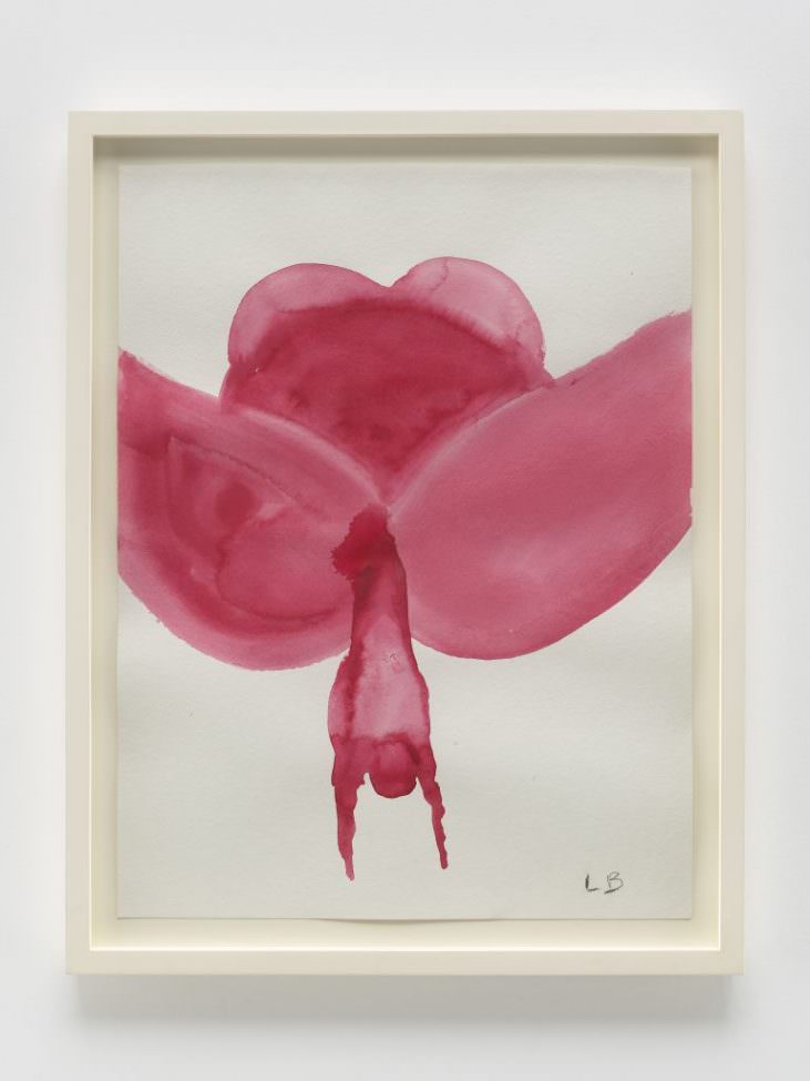 comprehensive collection of louise bourgeois paintings debuts at